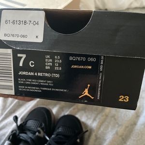 Jordan 4 Retro (TD)